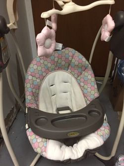 Graco 6 speed swing with music.