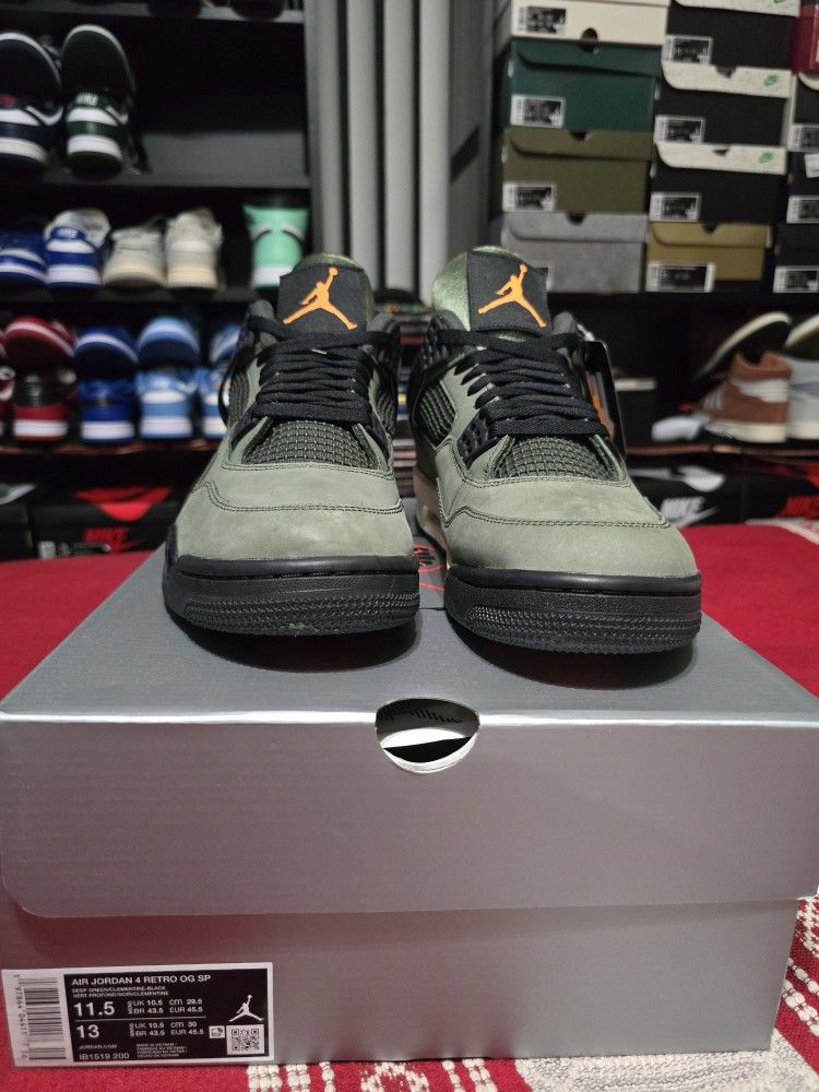 Jordan 4 Undefeated Men Size 11.5