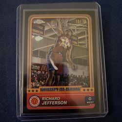 Richard Jefferson Numbered Refractor /10