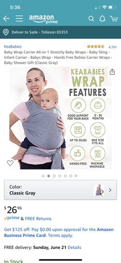 Keababies Baby Carrier