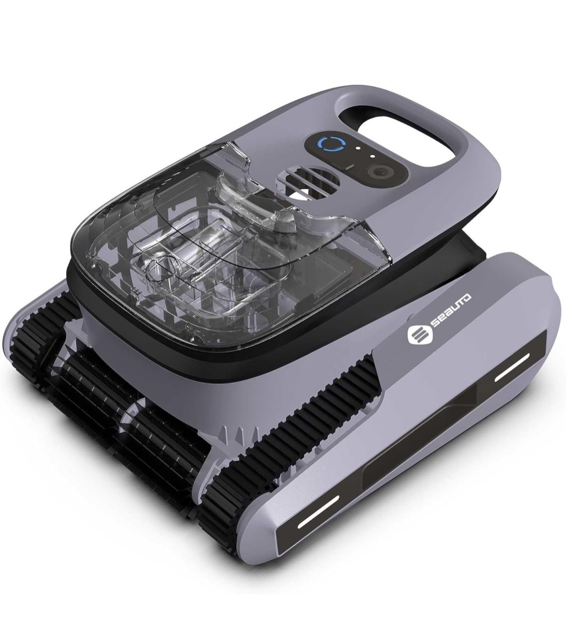 Seauto Seal SE Robotic Pool Vacuum-Intelligent Path Planning Automatic Pool Cleaner, Working Time Up to 2-2.5 Hours Cordless Pool Vacuum, Suitable for