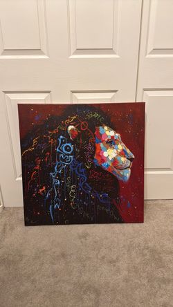Lion Painting