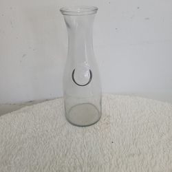 Old 1 Liter Glass Vase 