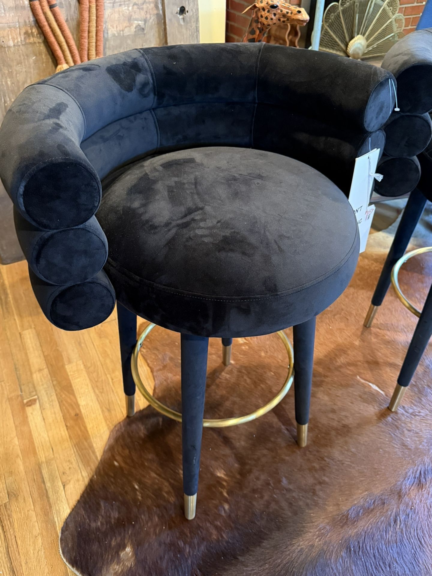 TOV Velvet Betty Counter Stool (2)