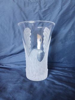 "EAGLE" Lead Crystal Vase
