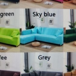Sofa Protector.   Sky Blue