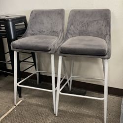 Set Of 2 Bar Stools (seat 27" High)