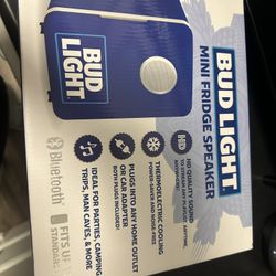 Bud Light Mini Fridge Speaker 