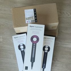 Dyson Supersonic Hair Dryer - BRAND NEW + ALL ATTACHMENTS