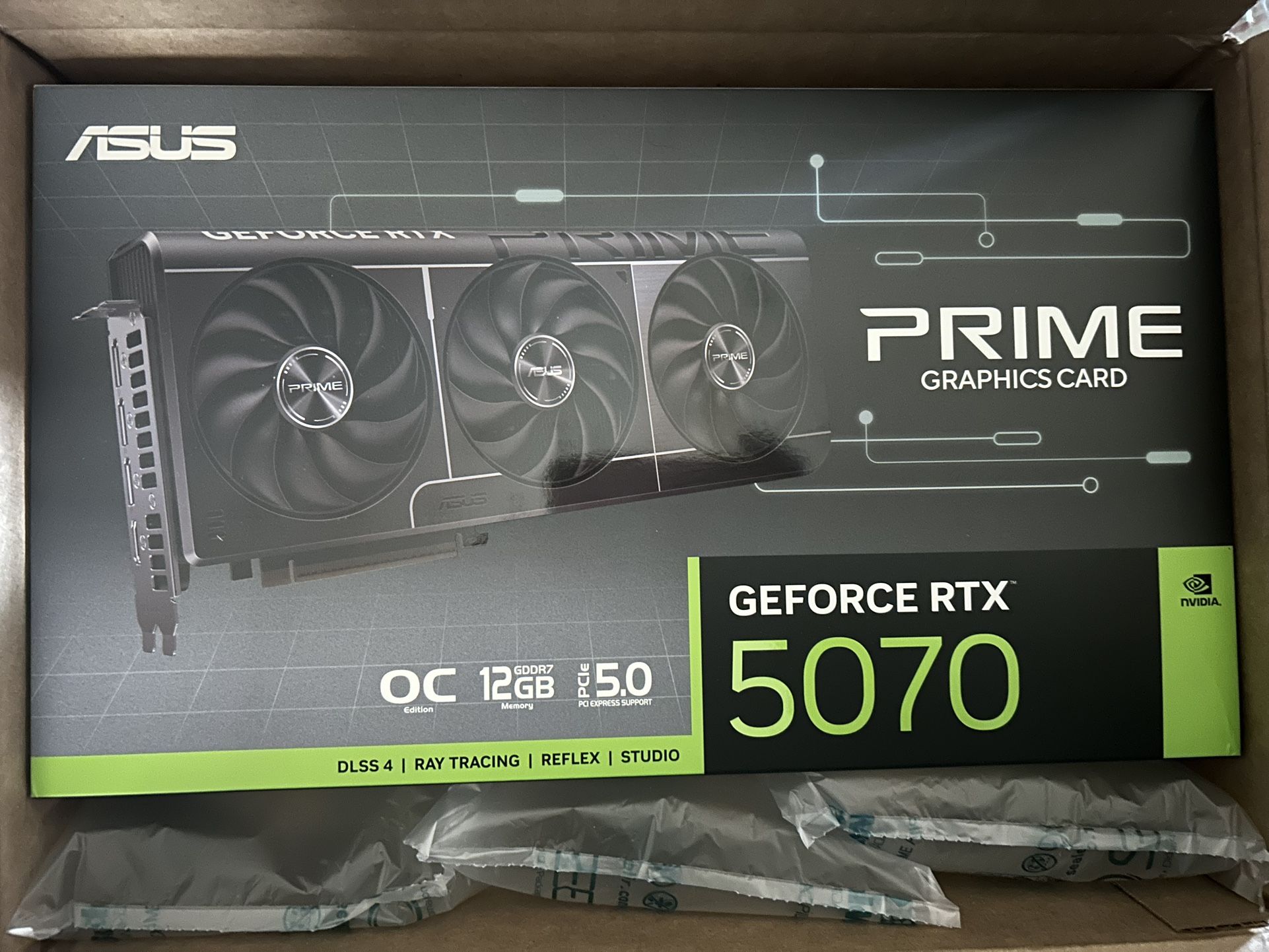 ASUS Prime 5070 12 GB GDDR7