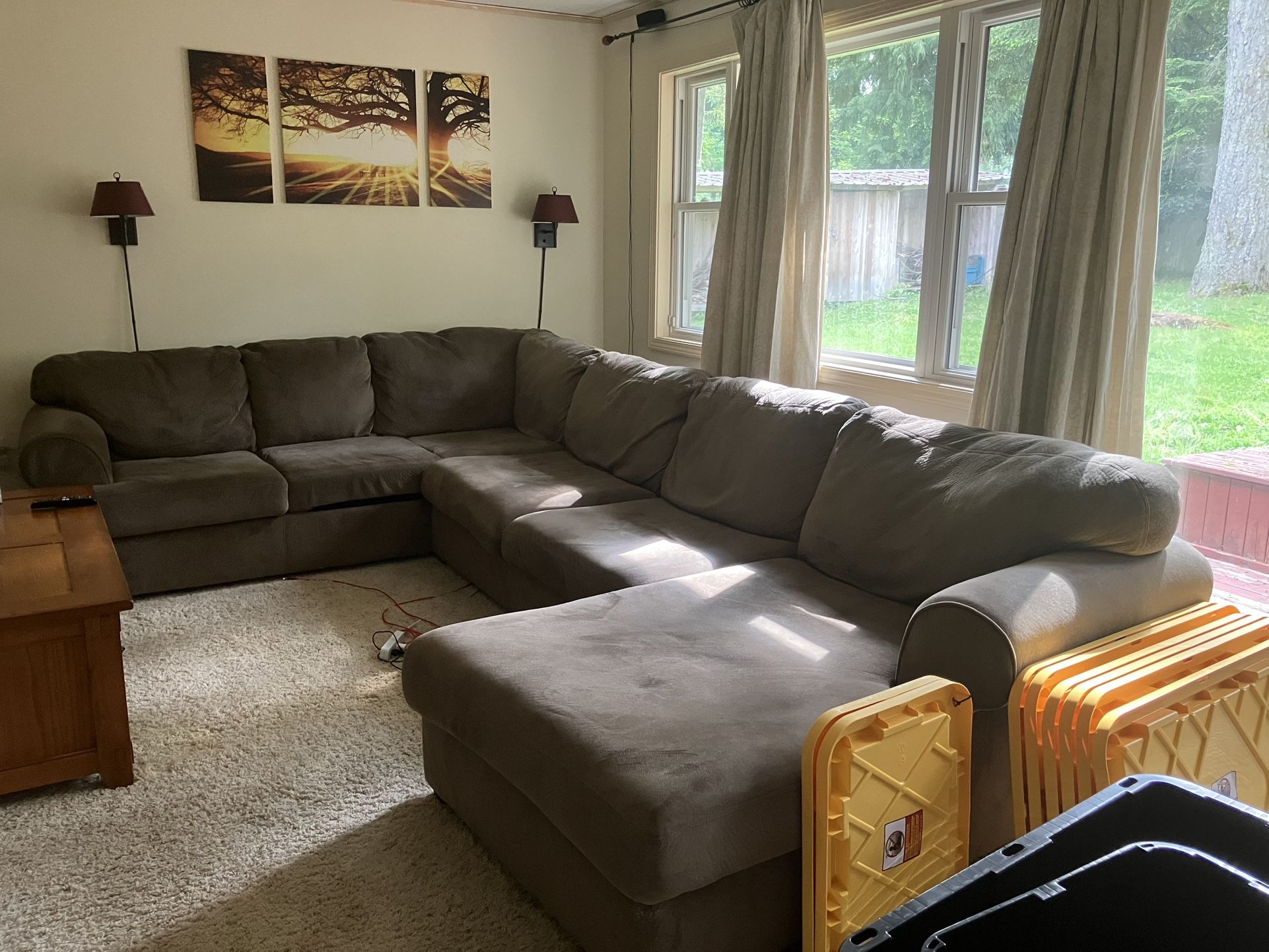 3-Piece Sectional Couch