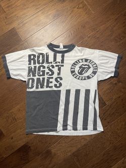 Vintage Rolling Stones Europe 1990 T-Shirt – One Size – Authentic