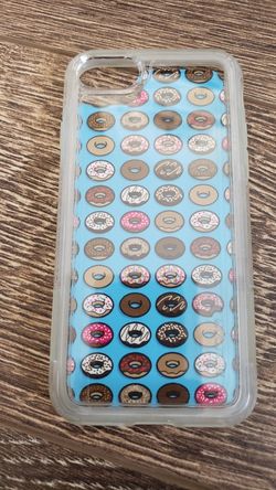 Clear pelican case iPhone 6/6s 7/8 with donut back insert