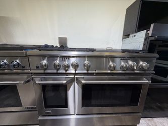 48” GE MONOGRAM DUAL FUEL RANGE STAINLESS STEEL
