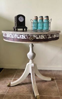 1930-50 drum table
