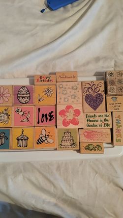 Rubber Wood Stamps