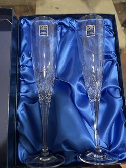 Royal Scot Hand Cut Crystal Glasses