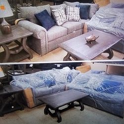New 2 Pcs Sofas Set Only $1,449