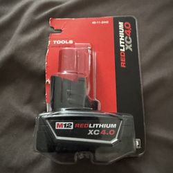 Milwaukee M12 Battery 