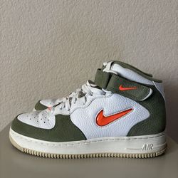 Nike Air Force 1 Mid QS "Jewel Oil Green’’ (Size 8.5).
