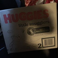 Huggies diapers size 2