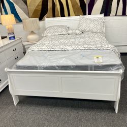 4pc Queen Bed Frame Set $499