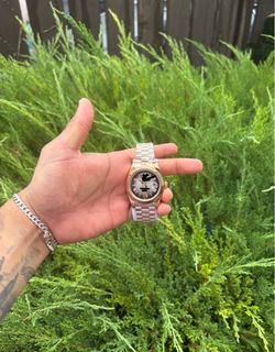 Rose gold men’s watch 41mm