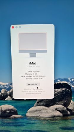 Apple iMac 24-inch M1 2021 8GB