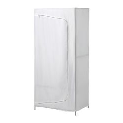 IKEA metal and fabric pop-up wardrobe