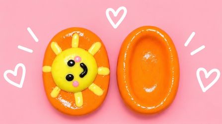 Handmade Sun Worry Stone ☀️