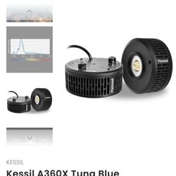 Kessil A360x Tuna Blue Lights 