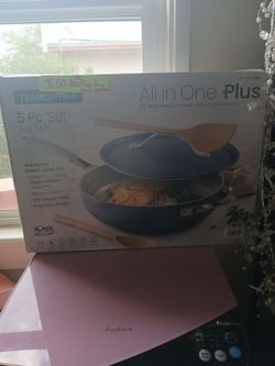 New ceramic nonstick steam/saute/fry pan