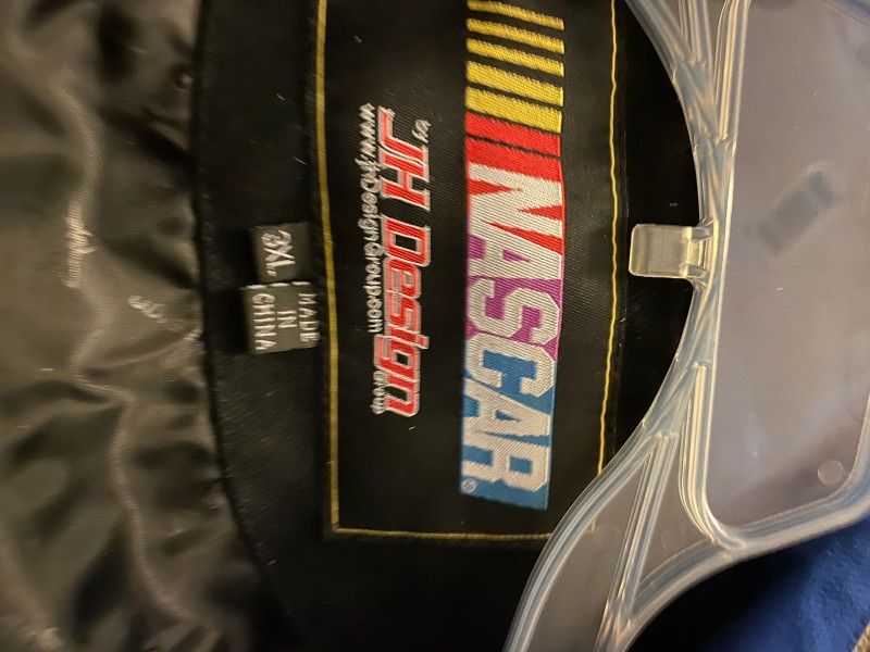 Official NASCAR jacket And Button Up Shirt