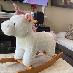 Unicornio Mecedor Para Bebé