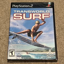 Transworld Surf PS2 Sony PlayStation 2 New Sealed Black Label