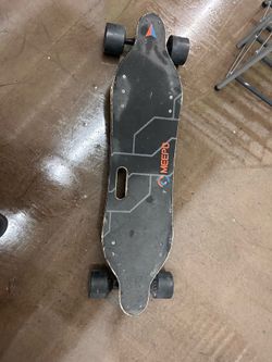 Electric Mini Dirt Bike + Meepo Electric Longboard Bundle – AS IS – Parts or Repair