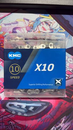 KMC X10 (10 speed) bike chain