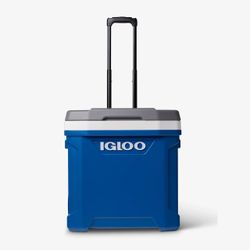 NEW Blue Igloo Latitude 60 Qt Roller Cooler