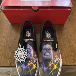 Marvel Vans Thanos Slip Ons
