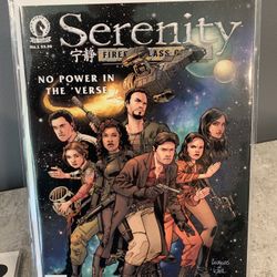 Serenity:  No Power in the Verse #1 (Dark Horse Comics, 2016) Variant Cover