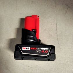 Milwaukee M12 Battery New 4.0