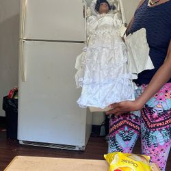 Brand new antique doll in the box. Good condition never been open.