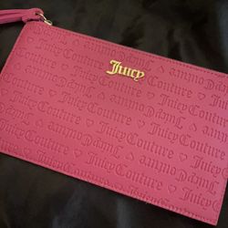 Juicy Couture Pink Wristlet Wallet