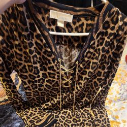 Michael Kores Tiger Print Dress