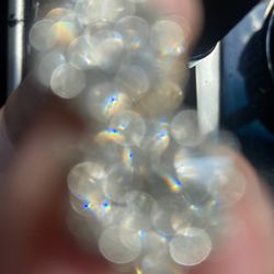 Flower Set Diamond Earrings   Double Stack 