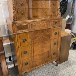 Antique Tall Dresser 