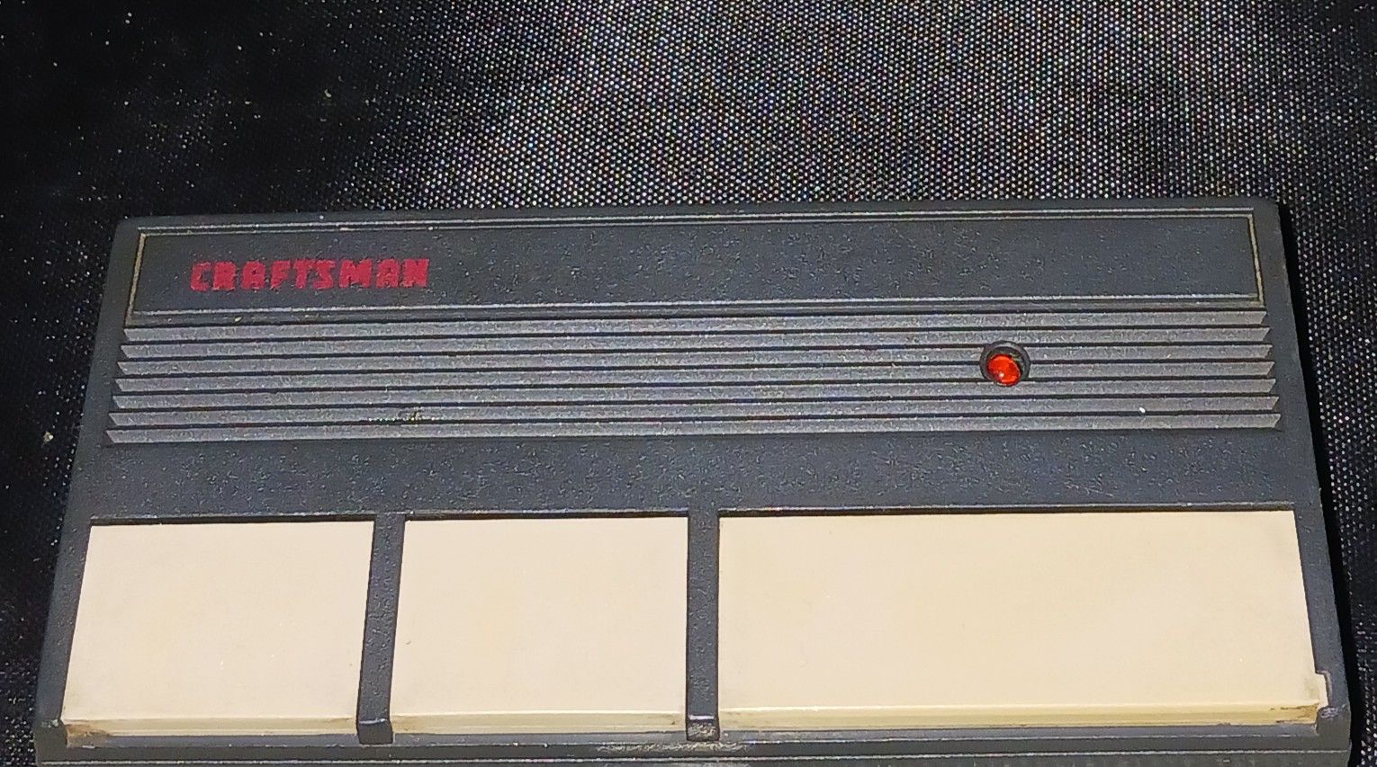 Craftsman 3 button garage door opener remote