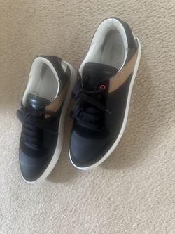 Burberry - Burberry Checked Low-Top Sneakers