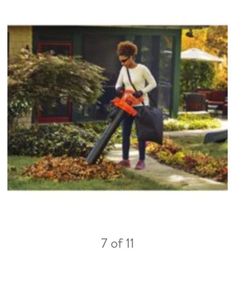 New in box blower/vacuum/ mulcher (corded)