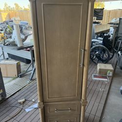 Armoire!! Has some cosmetic damage -see pics 21in W x 14in D x 60in H